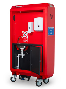 Armorgard SP160 front right door open