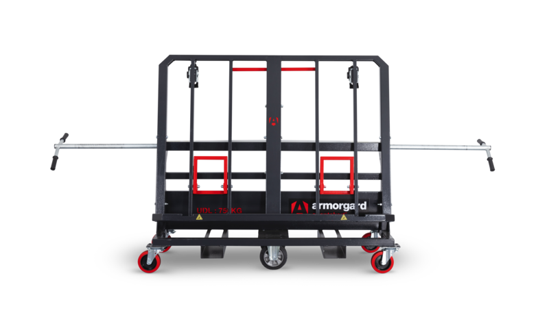 Armorgard AK750 front handles extended