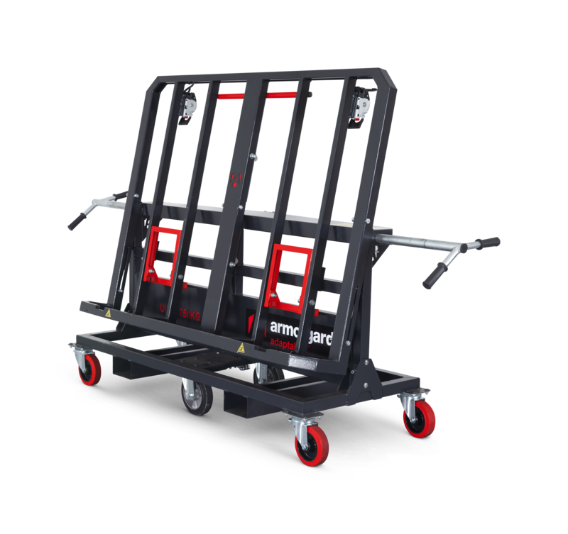 Armorgard AK750 Front Right Handles Extended