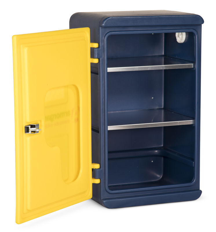 Armorgard CCC1 Front Left Door Fully Open