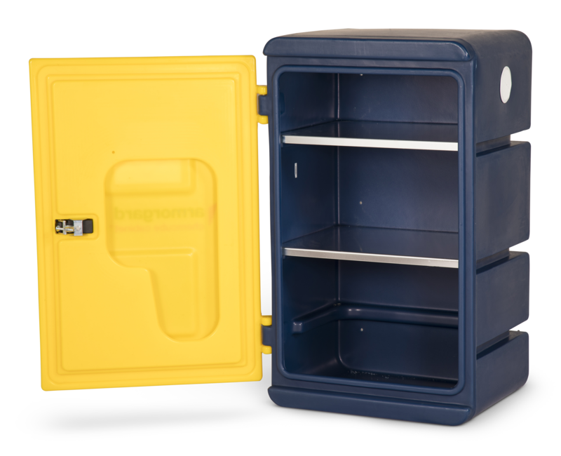 Armorgard CCC1 front right door fully open