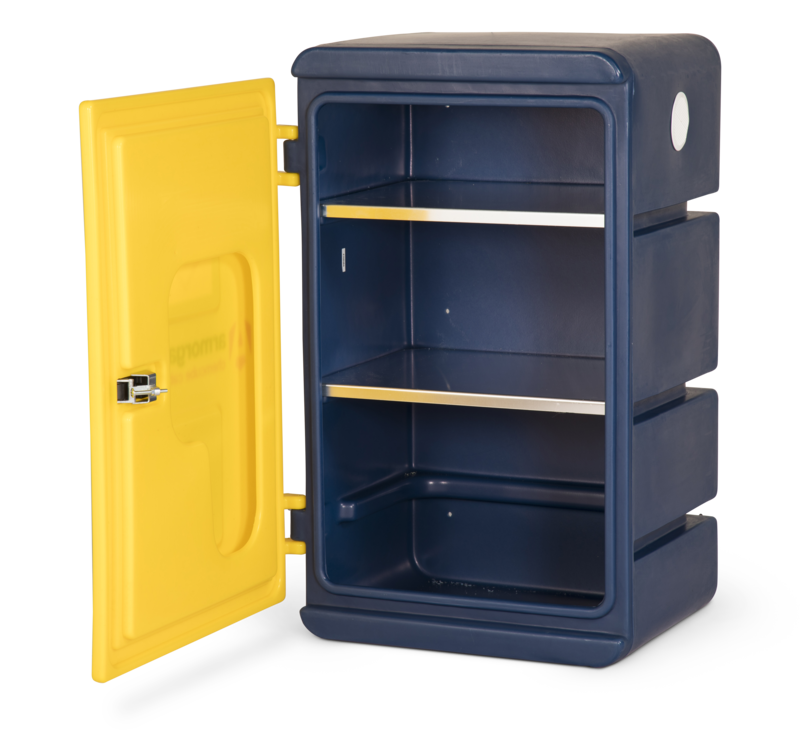 Armorgard CCC1 front right door open