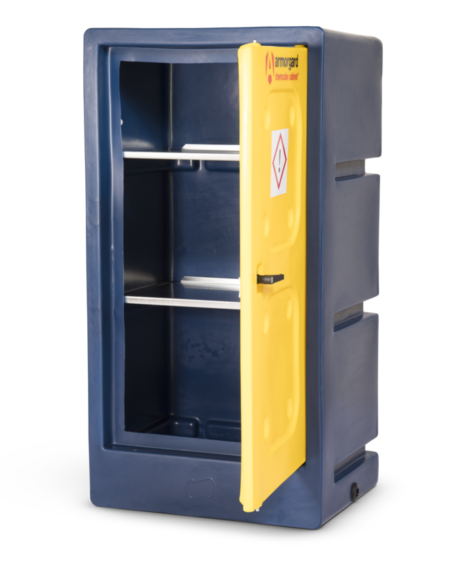 Armorgard CCC2 front right doors fully open