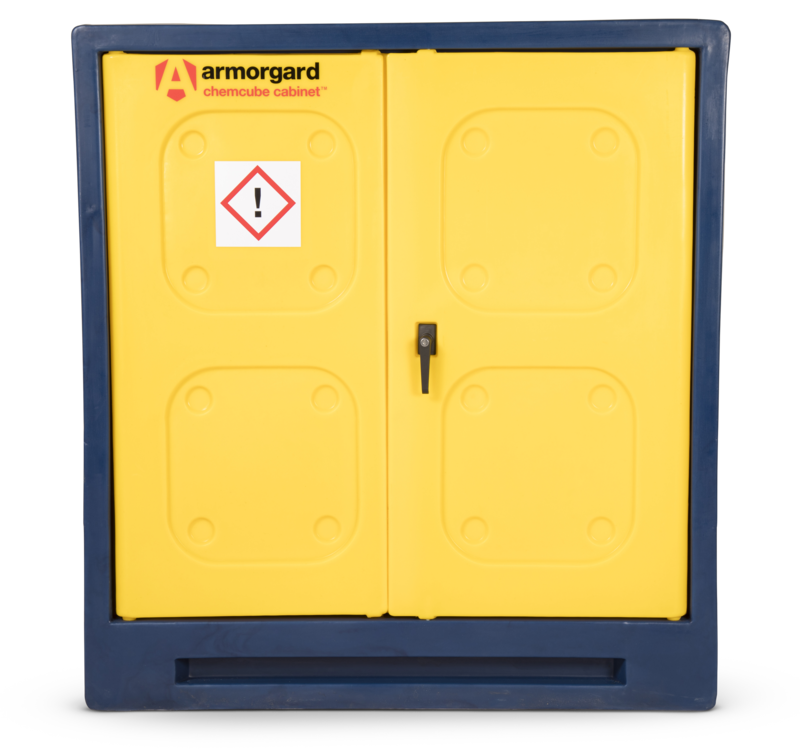 Armorgard CCC3 front doors shut