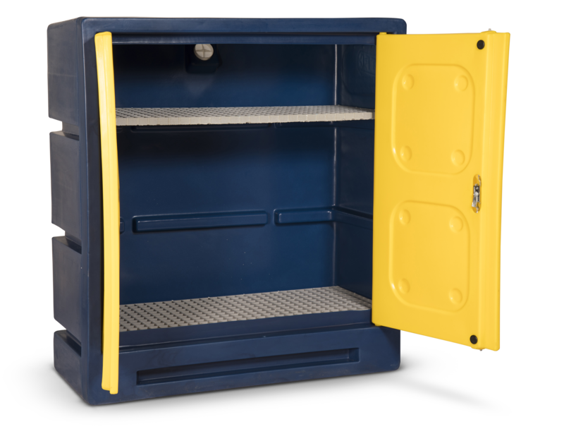 Armorgard CCC3 Front Left Doors Fully Open