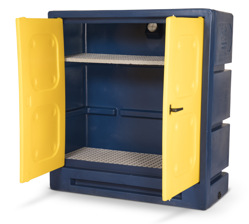 Armorgard CCC3 Front Right Doors Open