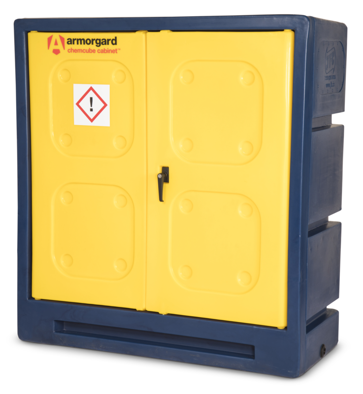 Armorgard CCC3 front right doors shut