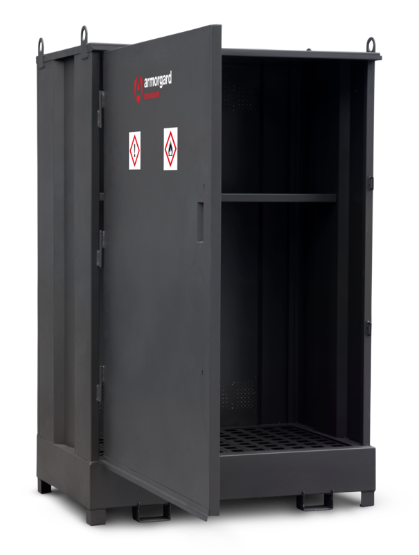 Armorgard DB2S front left door open 1