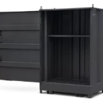 Armorgard DB2S front right door wide open