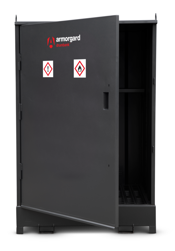 Armorgard DB4S front door open 2