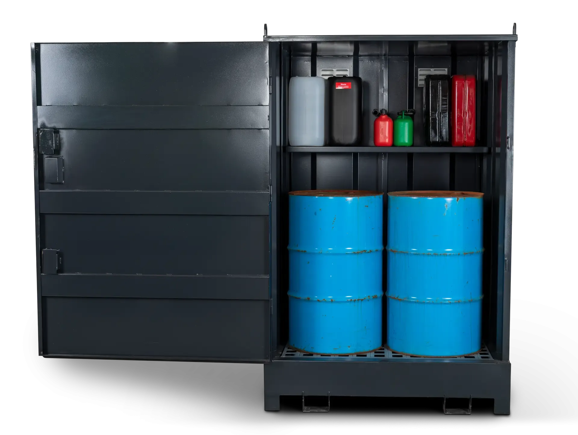 Armorgard DB4S front door open props 1