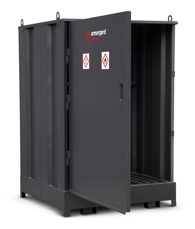 Armorgard DB4S front left door open 1