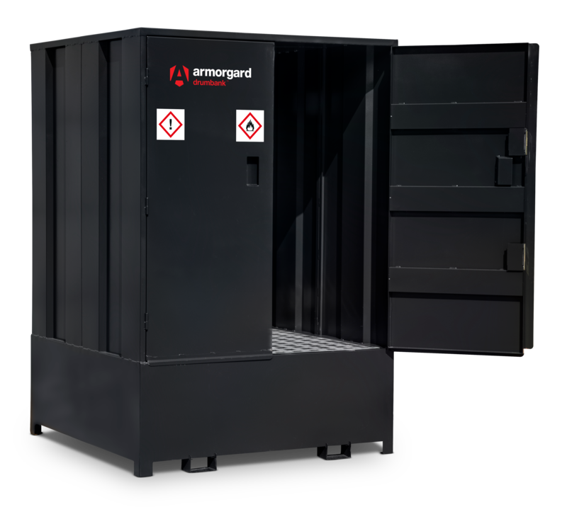 Armorgard DBIBC1 front left right door open