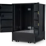 Armorgard DBIBC1 front right both doors open 3