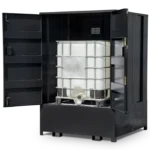 Armorgard DBIBC1 front right both doors open with ibc