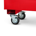 Armorgard FB2 close castors fitted 1