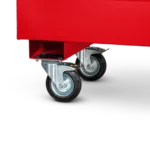 Armorgard FB2 close castors fitted