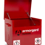 Armorgard FB21 front left lid open 1