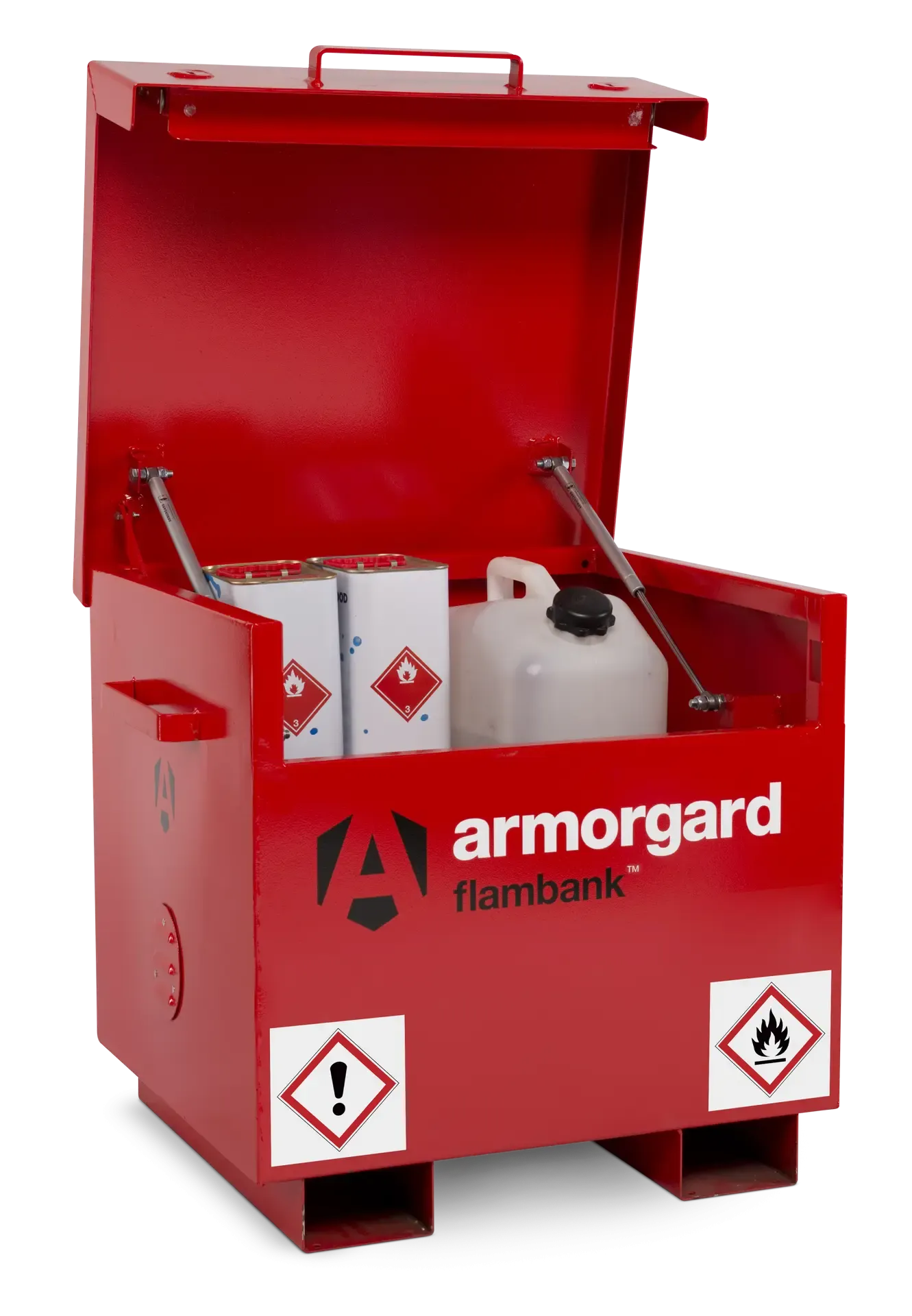 Armorgard FB21 front left props 1