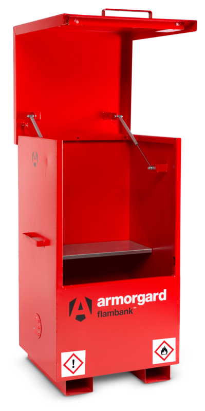 Armorgard FBC2 front left lid open