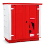 Armorgard FR100 C front left door shut