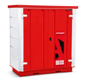 Armorgard FR100 C front left door shut