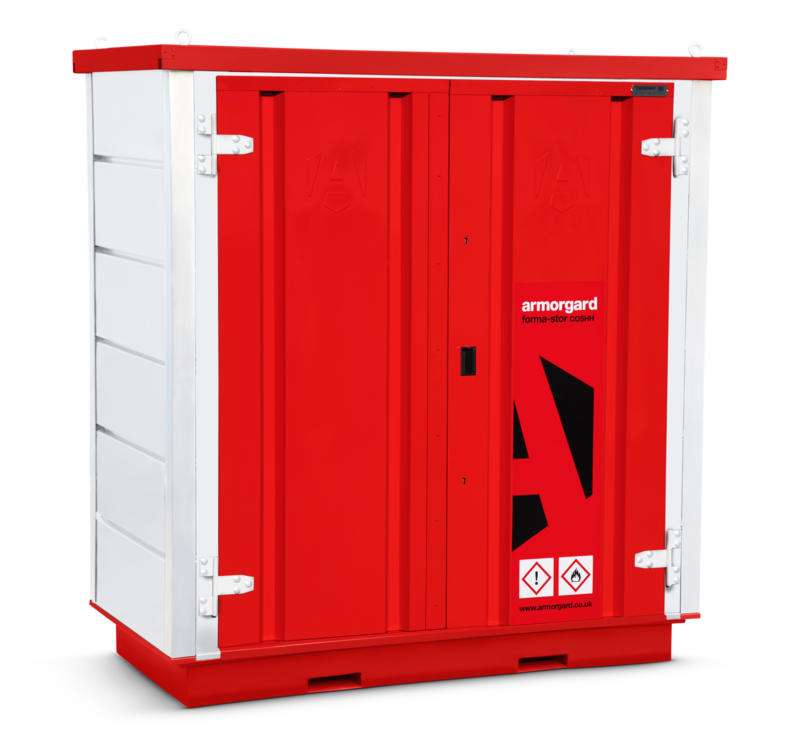 Armorgard FR100 C front left door shut