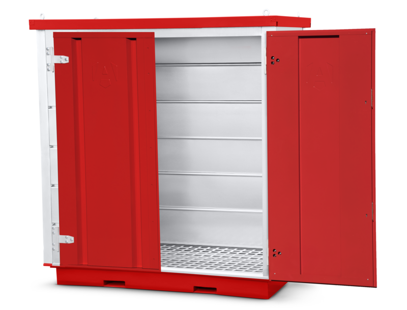 Armorgard FR100 C front right door open