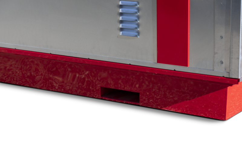 Armorgard FR200 C close fork pockets