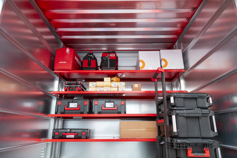 Armorgard FR200 C Close Shelves Loaded