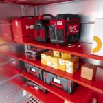 Armorgard FR200 C close shelves props