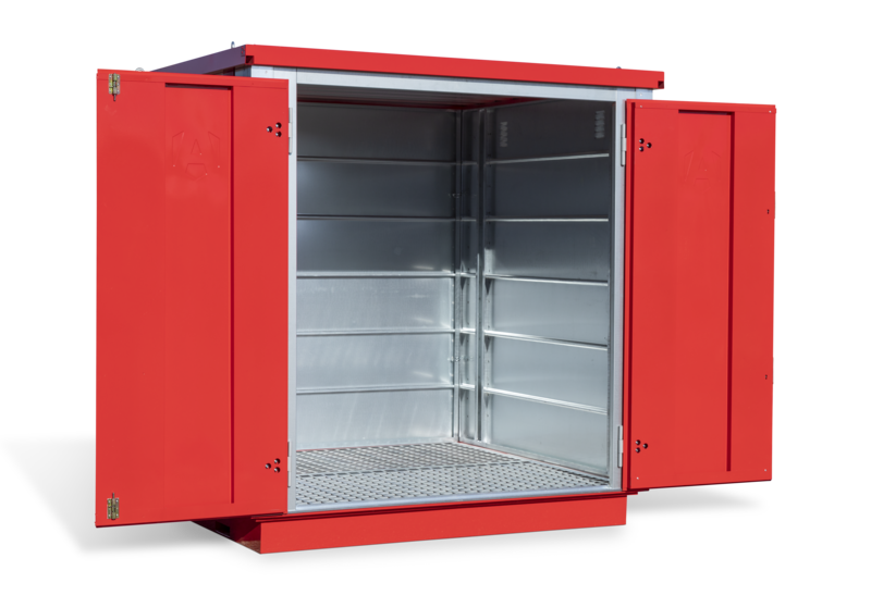 Armorgard FR200 C front left doors open