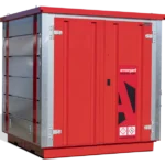 Armorgard FR200 C front left doors shut