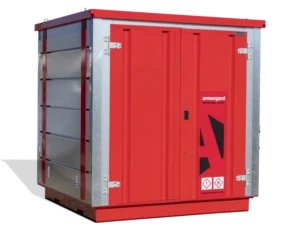 Armorgard FR200 C front left doors shut