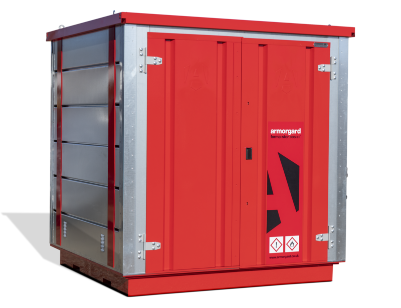 Armorgard FR200 C front left doors shut