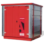 Armorgard FR200 C Front Right Doors Closed