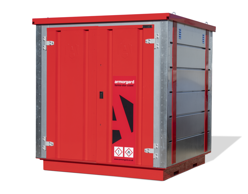 Armorgard FR200 C Front Right Doors Closed