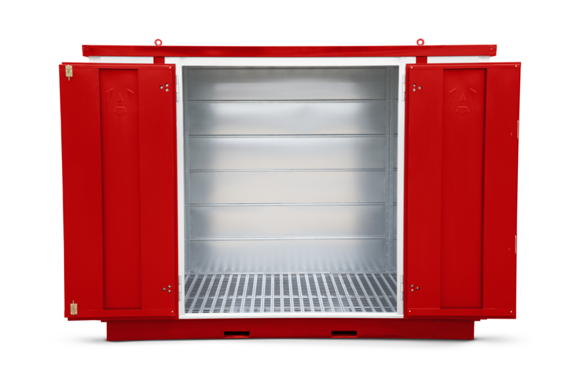 Armorgard FR300 C Front Doors Open Copy