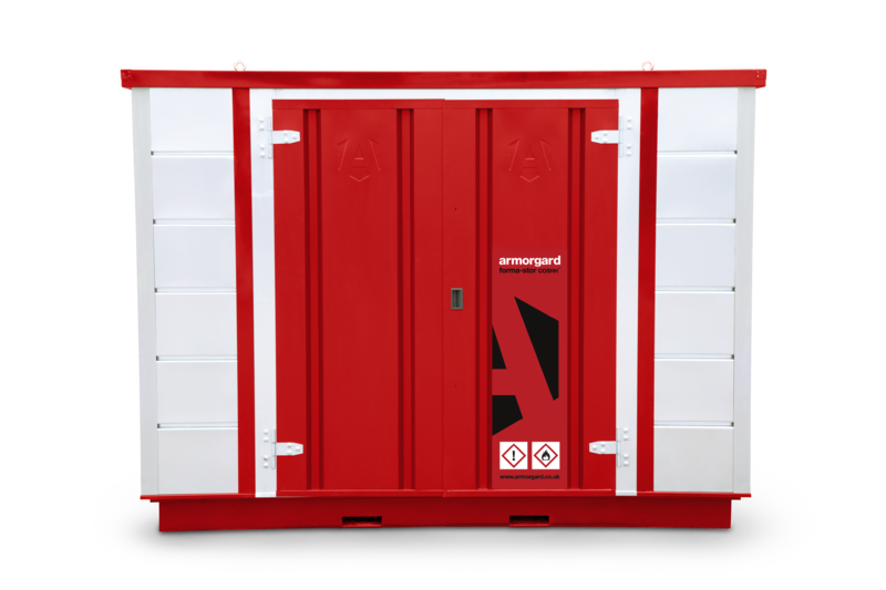 Armorgard FR300 C front doors shut copy