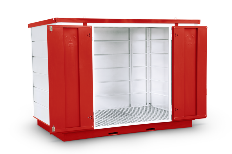 Armorgard FR300 C front left doors open copy