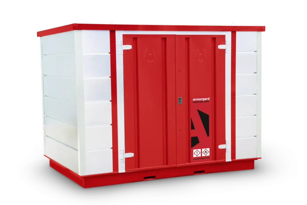 Armorgard FR300 C front left doors shut copy