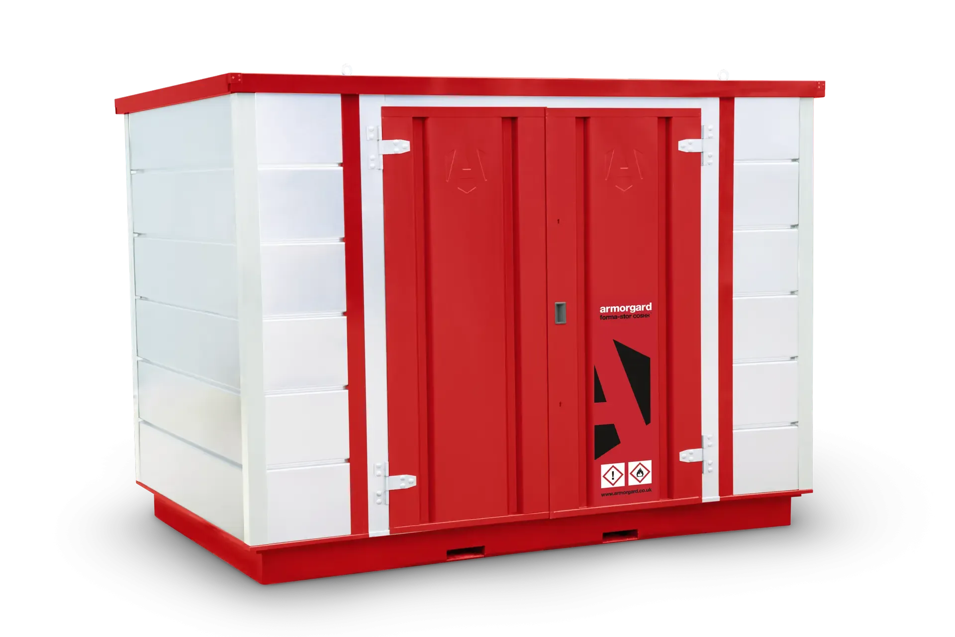 Armorgard FR300 C front left doors shut copy