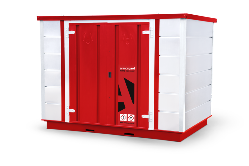 Armorgard FR300 C Front Right Doors Shut Copy Custom