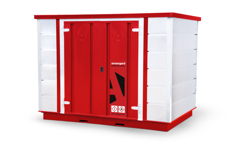 Armorgard FR300 C front right doors shut copy