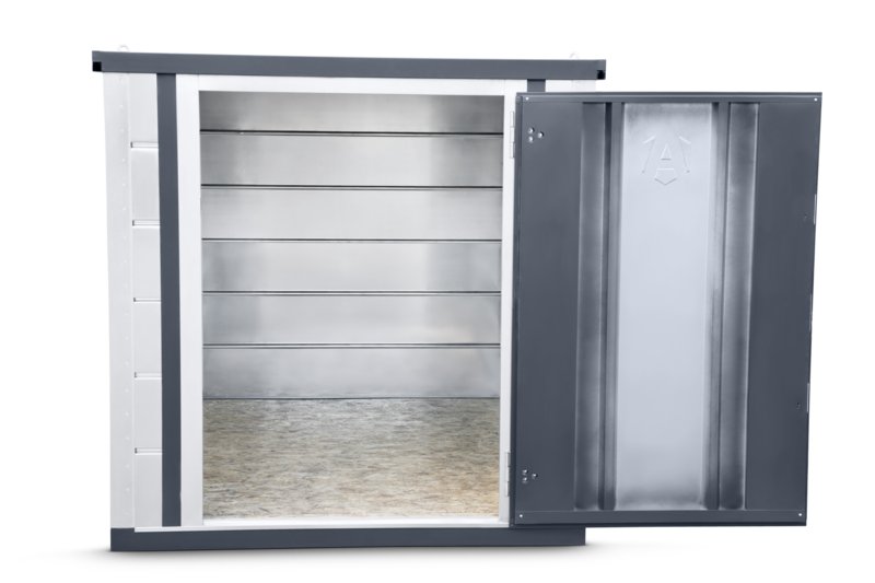 Armorgard FR300 front door open copy