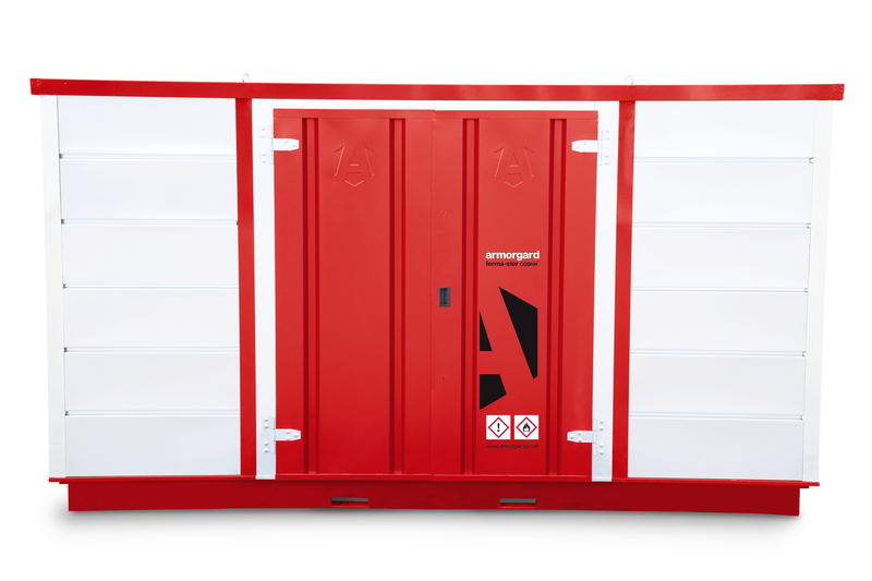 Armorgard FR400 C front doors shut copy