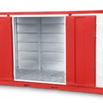 Armorgard FR400 C Front Right Doors Open Copy