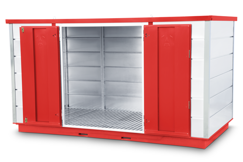 Armorgard FR400 C Front Right Doors Open Copy