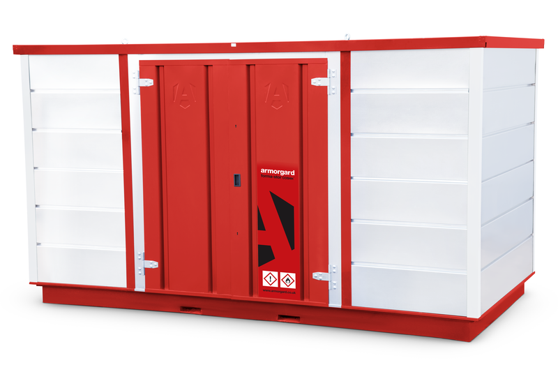 Armorgard FR400 C front right doors shut copy