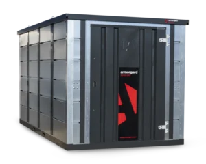 Armorgard FR400 T front left door shut